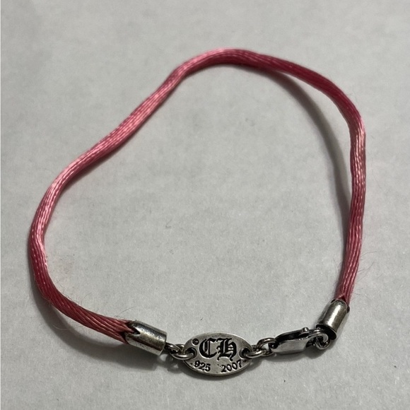 KZ Pink Silk Bracelet Adjustable New w/ Box & Dust Bag